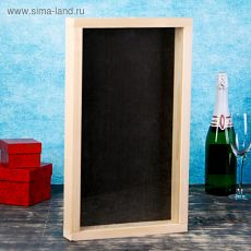 3399628 Накопитель для пробок, 48х28х5см, ХВОЯ с обычным стеклом
