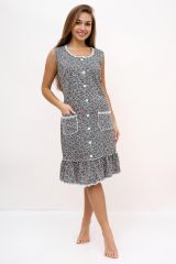 486952 Lika Dress Халат Серый