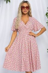 521379 LT Collection Платье красный