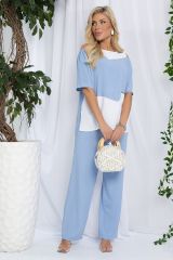 516438 LT Collection Костюм васильковый