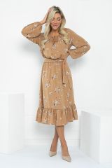 539362 LT Collection Платье бежевый