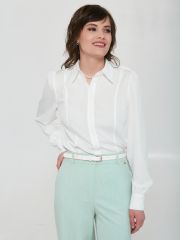 543072 PRIZ Блузка молочный