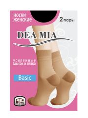 BASIC (усил.пятка и мысок) DEA MIA Носки Бронза;Черный