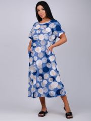 525926 Malina Платье синий