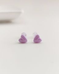 Серьги-пусеты из керамики