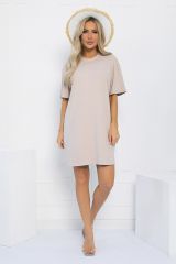 527656 LT Collection Платье бежевый