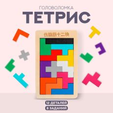 Головоломка «Тетрис», мини, 10 × 16 × 0,6 см 5084453