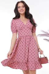 DStrend Платье П-3841-0046-01 Сиренево-розовый