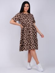 536740 Malina Платье коричневый