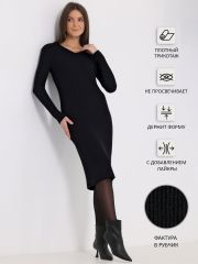 325579 Апрель Платье черный