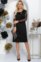 П11654 Платье LADY TAIGA Черное