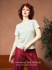 528309 DIMMA Футболка Ментоловый
