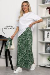 541046 LT Collection Юбка зеленый
