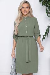 П10790 Платье LADY TAIGA Хаки
