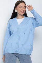 450362 LT Collection Кардиган голубой