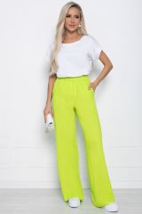 Б11016 LT Collection Брюки лаймовый