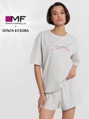 592591 MARK FORMELLE Комплект серый меланж+печать