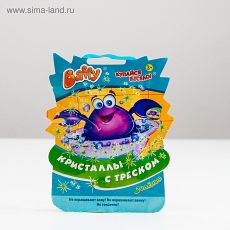 4647785 Кристаллы с треском Baffy для ванны, зелёные, 10 г