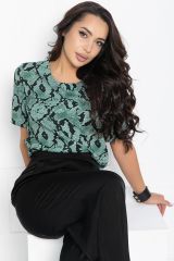 494011 LT Collection Блуза зелёный