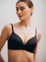 502156 INDEFINI Бюстгальтер черный