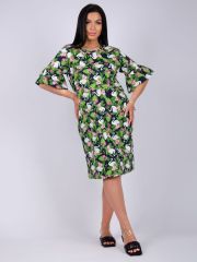 525933 Malina Платье зелёный