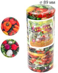Крышка винтовая металлическая D 8,9 см