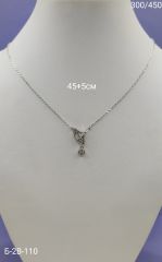 Цепь с подвеской Swarovski Xuping Длина цепи : 45+5см