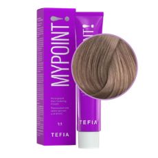 TEFIA Mypoint 8.81 Гель-краска для волос тон в тон / Светлый блондин коричнево-пепельный, безаммиачная, 60 мл