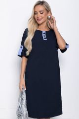 П10873 LT Collection Платье синий