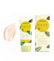 ББ крем Farm Stay Green Tea Seed Pure Anti Wrinkle BB Cream 40 мл. Антивозрастной ББ крем с матовым финишем