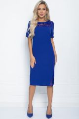 П11446 LT Collection Платье синий