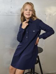 544631 BATIK Платье Синий