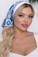 КОБ04 LT Collection Косынка голубой