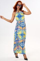 538830 Lika Dress Платье Синий/Желтый