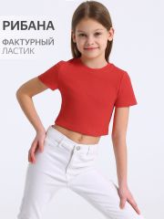 513331 Апрель Футболка красный