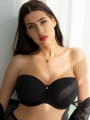 FORTUNA COMFORT BLACK Balkonettemhm Бюст KRIS LINE
