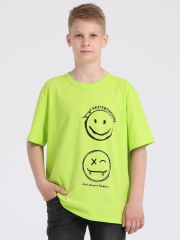 299394 Апрель Футболка ярко-салатовый
