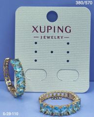 Серьги диаметр 2.2см Xuping
