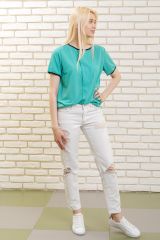 502226 Lika Dress Блуза Зеленый