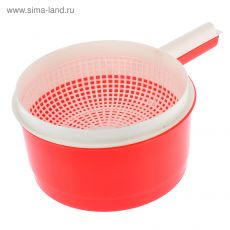 2936815 Сыродельница малая Милих, цвет красный