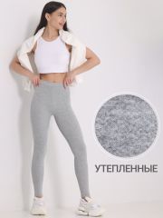 461685 Апрель Легинсы серый