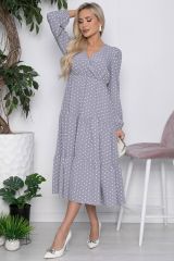 П10704 Платье LADY TAIGA Серое
