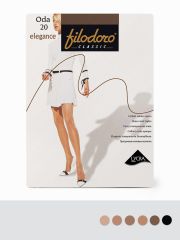 ODA 20 Elegance Filodoro Колготки Cognac (Бежевый);Abbronzante (Коричневый);Nero (Черный);Playa (Бежевый);Glace (Коричневый)
