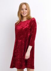 CLEVER Платье 195160бх бордовый