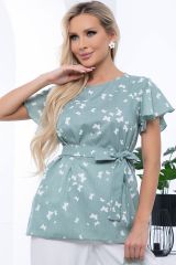 Б6778 LT Collection Блуза мятный