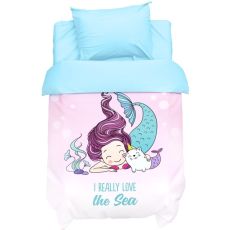 4702804 Постельное бельё ясельное «Крошка Я» Really mermaid, бязь
