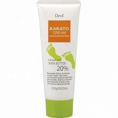 018549			 	Kumano Deve Kakato Cream Крем для пяток смягчающий с маслом Ши 20% 100 гр
