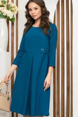 П4944 LT Collection Платье морская волна