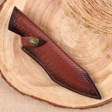 Ножны - чехол для ножа, под лезвие до 15×4.5 см, коричневый