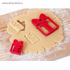 4484450 Форма для вырезки теста «Подарок»